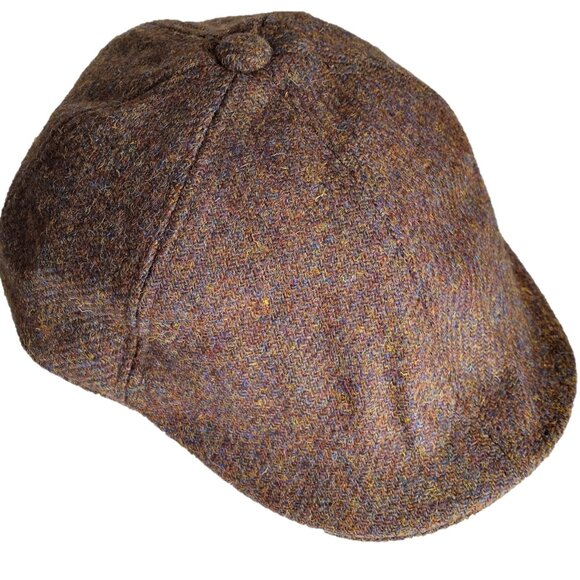 Hartside Harris Tweed® 6-pc Duckbill Cap HS273 - CHOOSE SIZE / COLOR - Picture 8 of 16